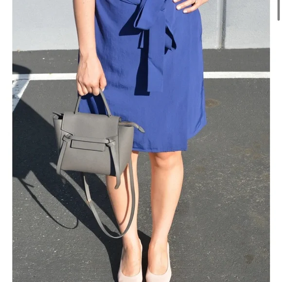 Celine Nano Belt Bag in Gray Leather, Authentic - Picture 2 of 9